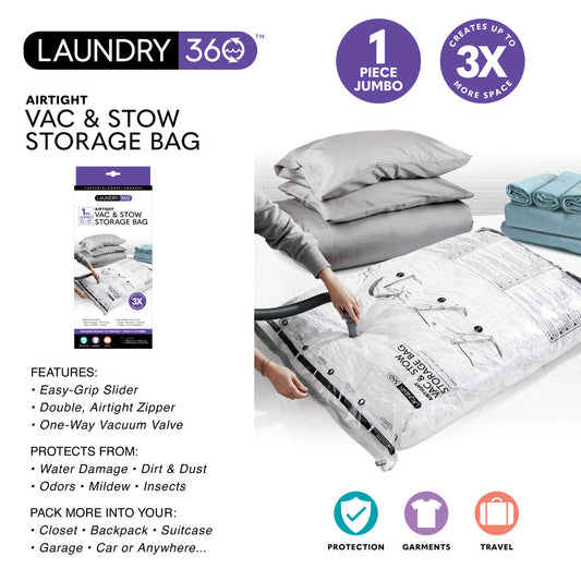 STORAGE VACUUM BAG JUMBO 1CT