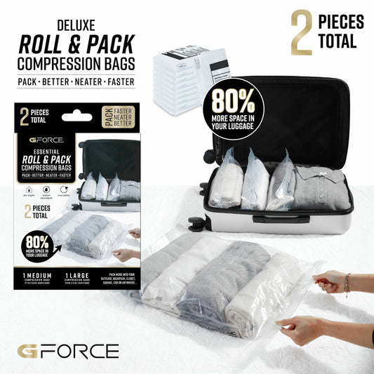 TRAVEL BAGS ROLL-N-STOW 2CT