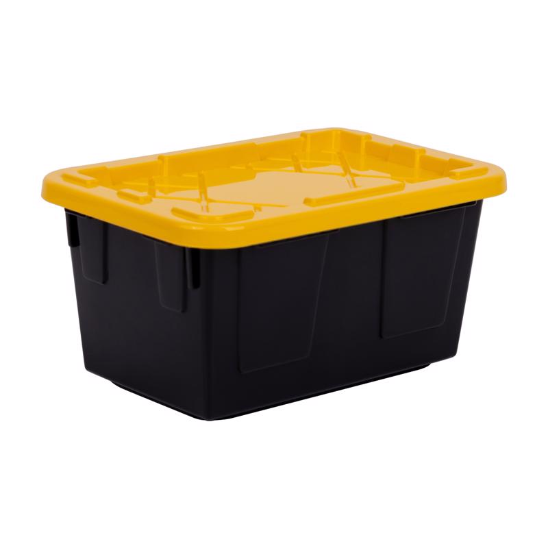 STORAGE TOTE MINI BLACK/YELLOW