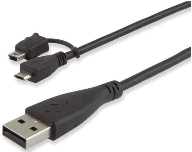 GE USB MICRO/MINI COMBO CABLE 3'