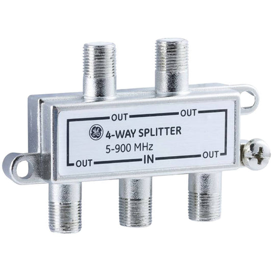 GE 4-WAY SIGNGAL SPLITTER