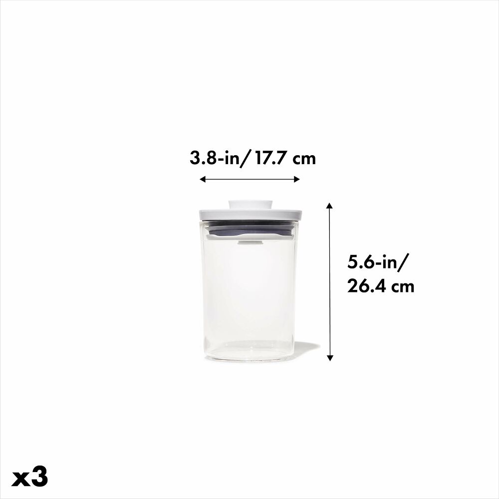 OXO POP ROUND MINI BATH SET 3PC