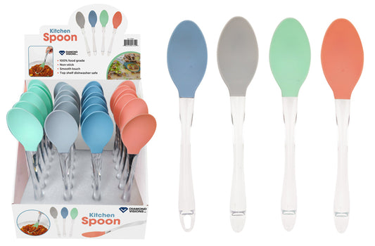 SILICONE SERVING SPOON