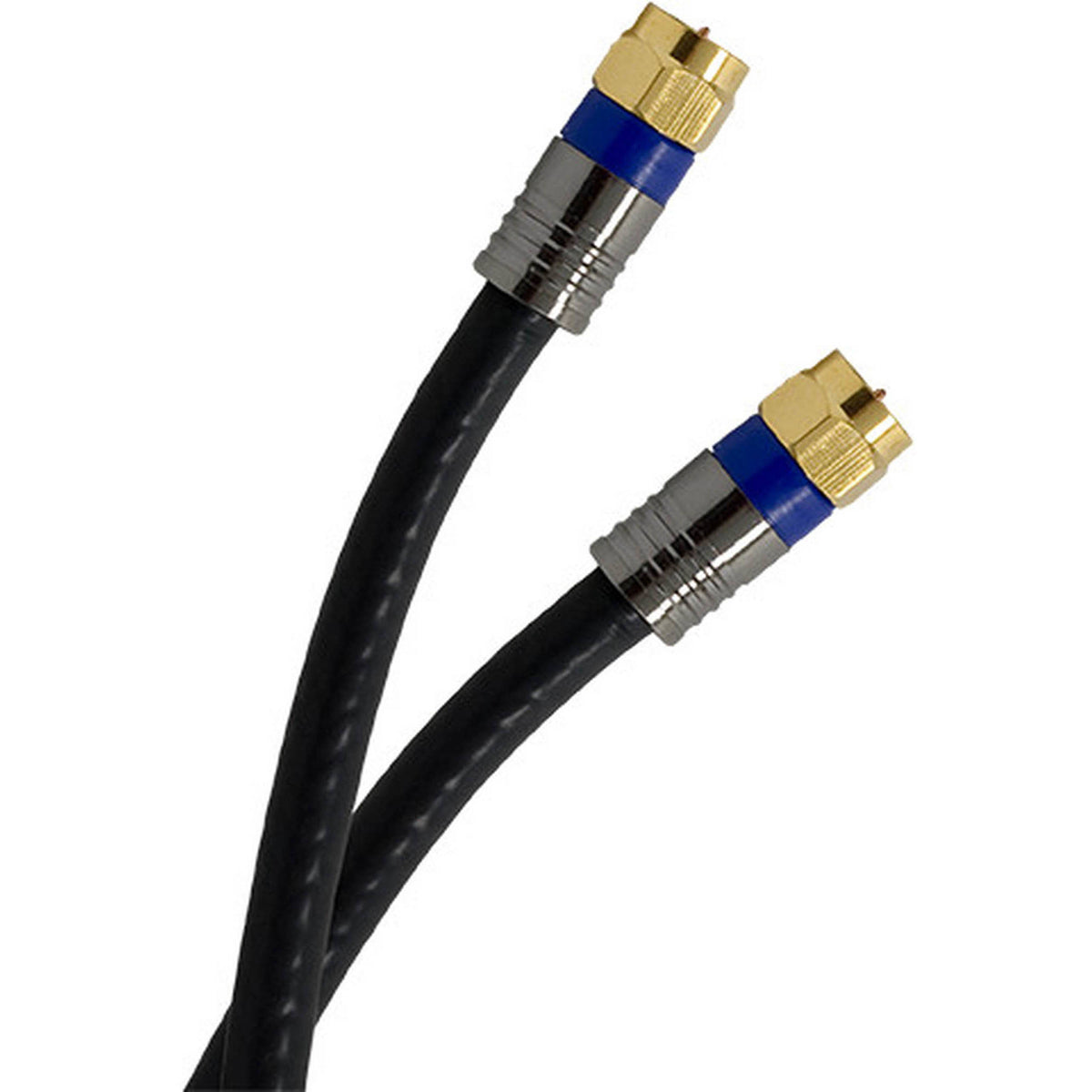 QUAD-SHIELD RG6 COAX CABLE 15FT