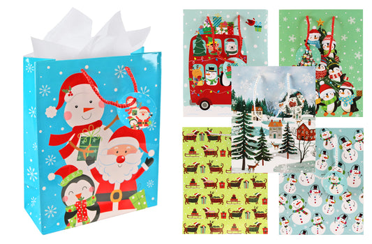 CHRISTMAS GIFT BAG 8"X10"