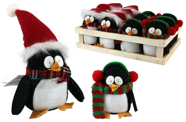 PENGUIN FABRIC ORNAMENT