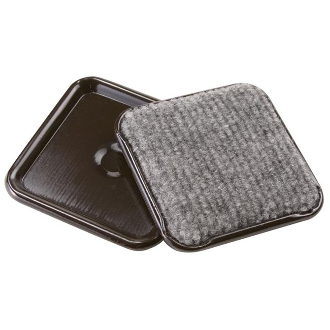 CASTER CUP 2-1/2 SQ CARPET 4PK