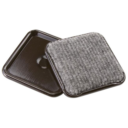 CASTER CUP 2-1/2 SQ CARPET 4PK