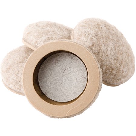SLIDERS FURN 1" FELT ADH OAT 4PK