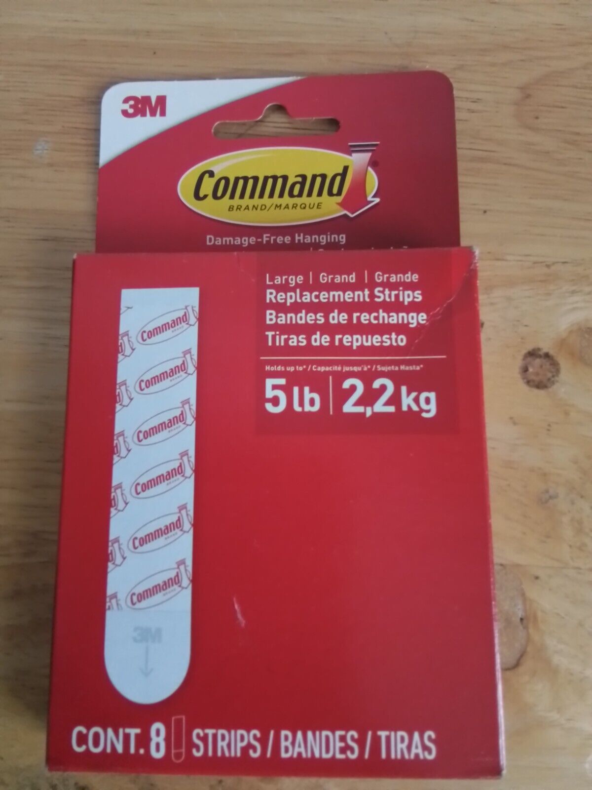 COMMAND REFILL STRIPS 8PK