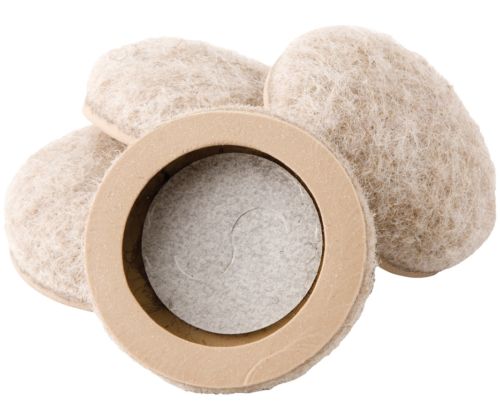 SLIDERS FURN 1-1/4 ADH OAT 4PK