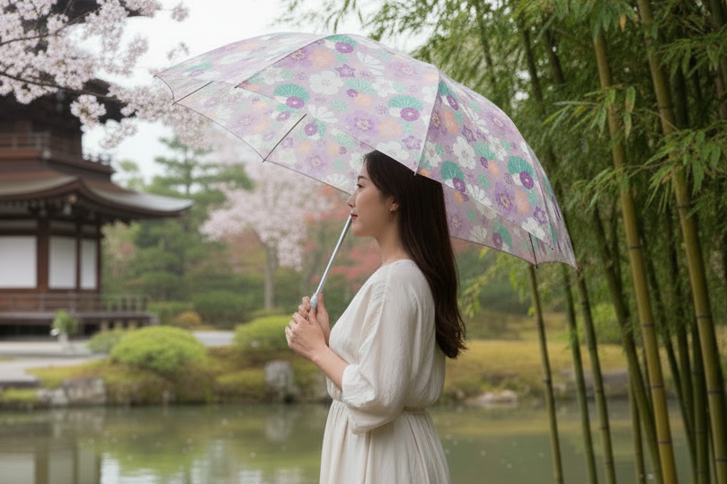 EDEN UMBRELLA FUKUOKA IN SPRINGTIME