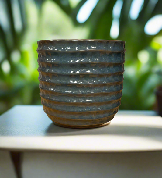 HONEYCOMB POT 5.5" LOYAL BLUE