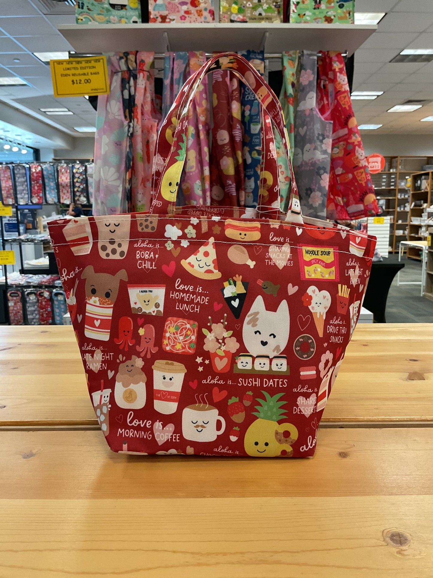 EDEN DUMPLING LOVE & ALOHA IS RED