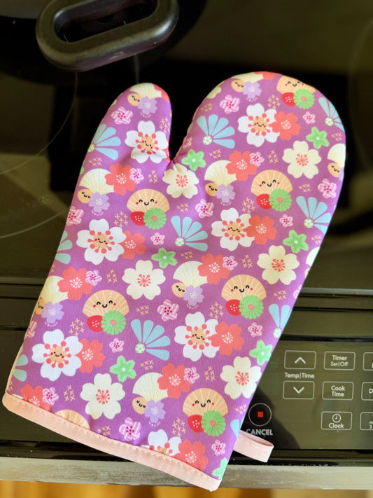EDEN OVEN MITT CUTE LIL FUKUOKA LAVENDER