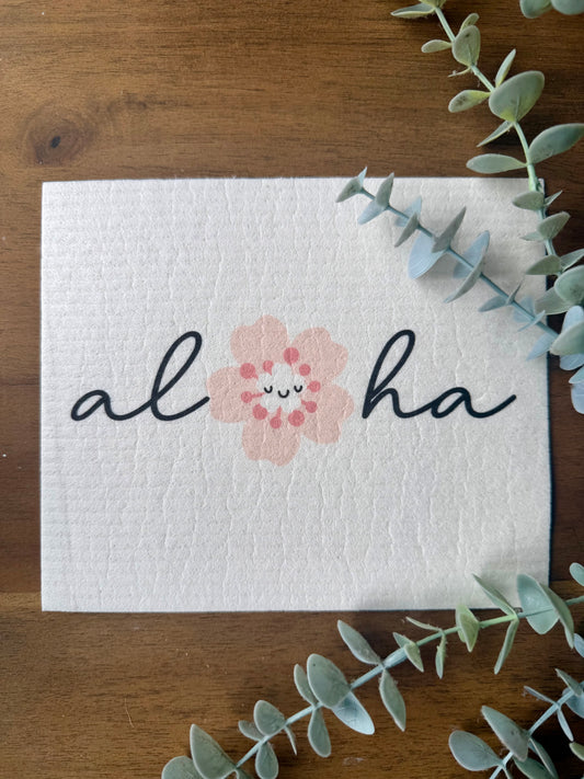 EDEN SWEDISH DISHCLOTH ALOHA SAKURA WINE