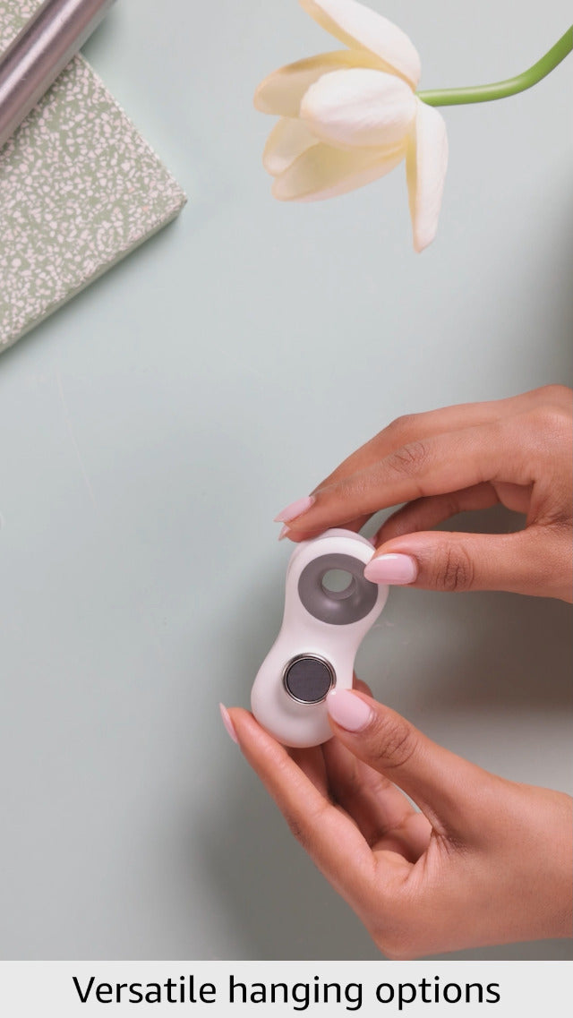 MAGNETIC CLIPS 4PK WHITE