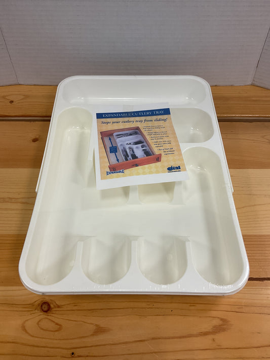EXPANDABLE CUTLERY TRAY