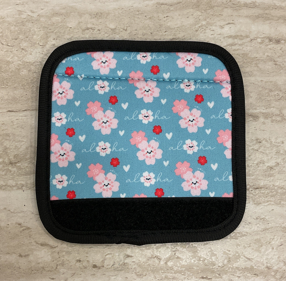 EDEN LUGGAGE WRAP ALOHA SAKURA LT BLUE