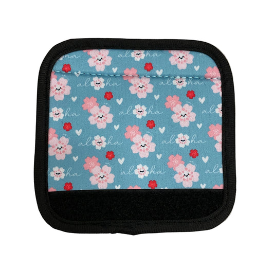 EDEN LUGGAGE WRAP ALOHA SAKURA LT BLUE