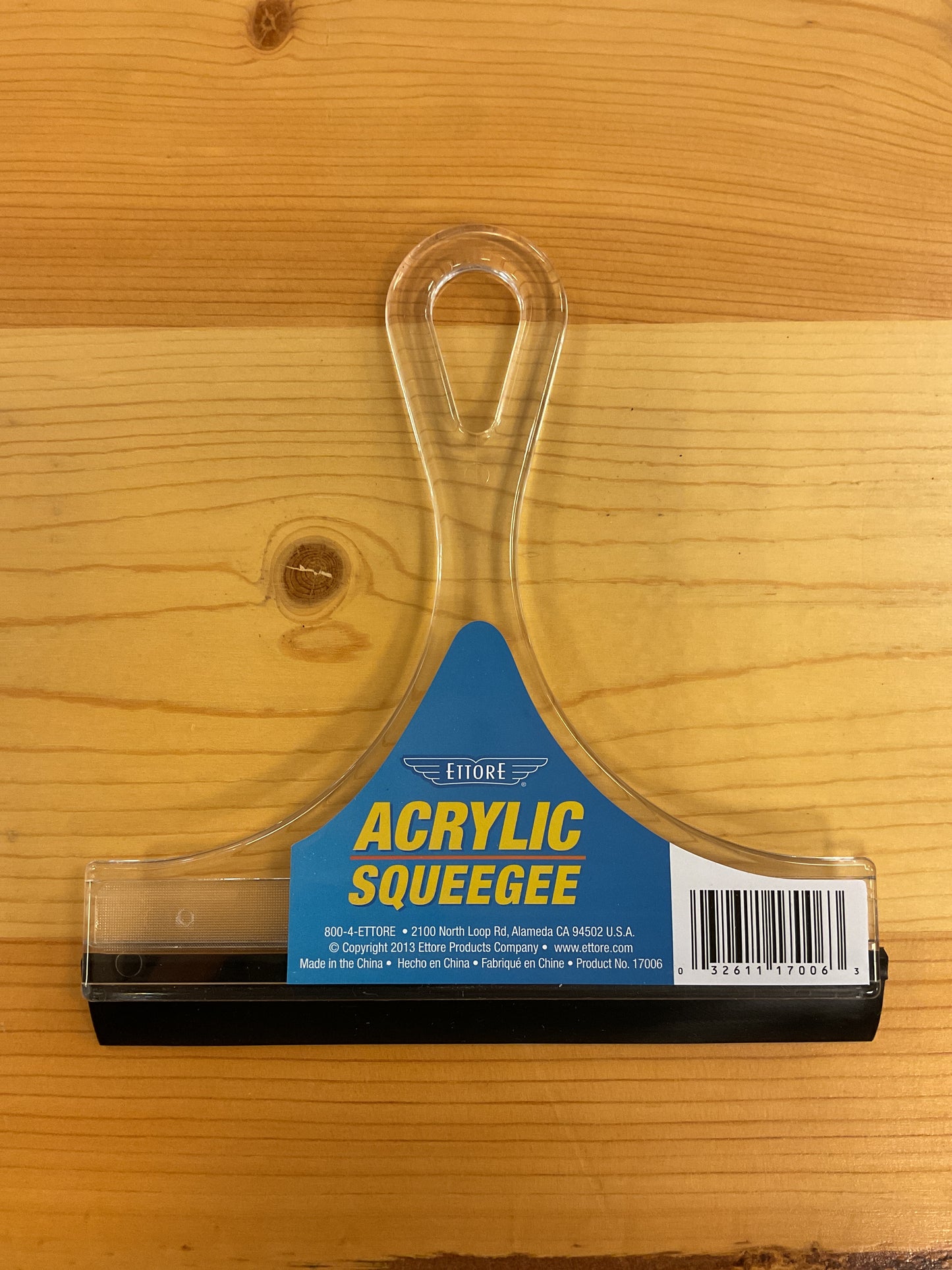 SQUEEGEE ACRYLIC 6" ETTORE