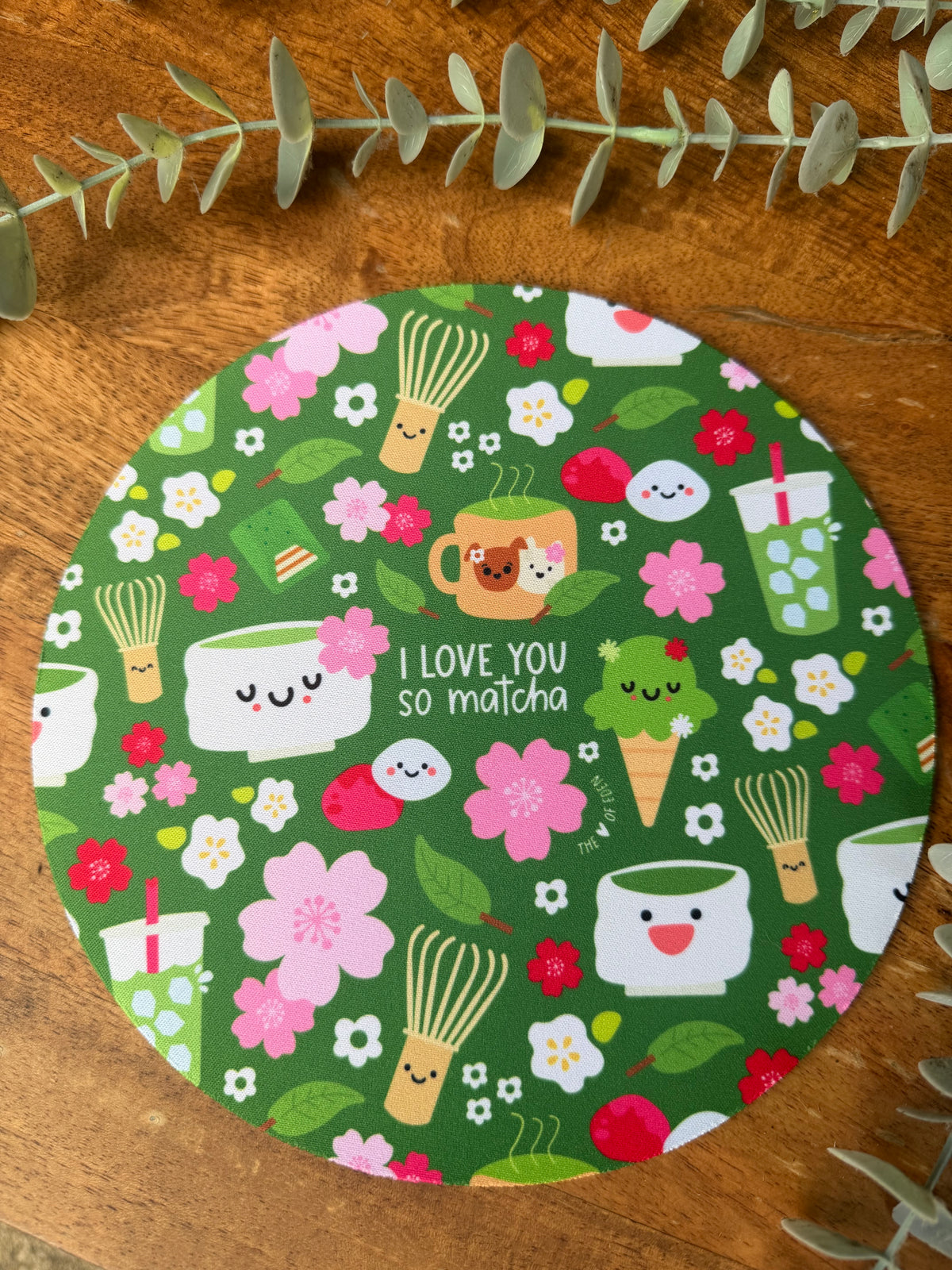 EDEN TRIVET I LOVE YOU SO MATCHA
