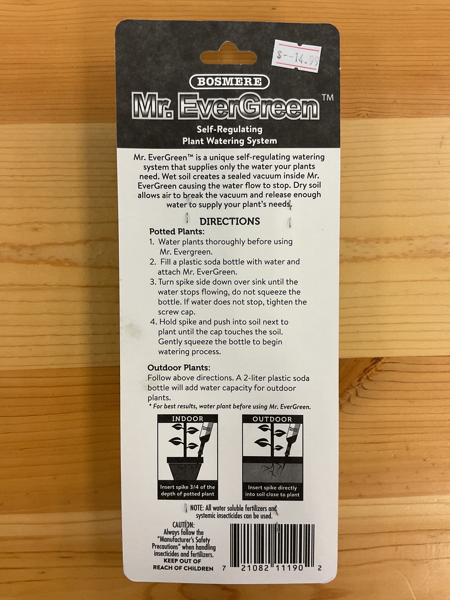 MR EVERGREEN WATERING SYSTEM 2PK