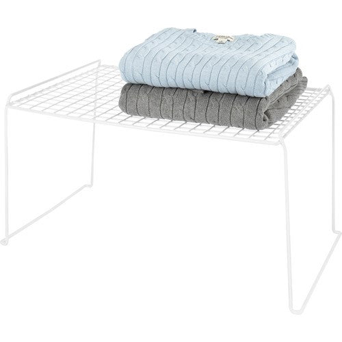 STACKING SHELF LARGE WHITE