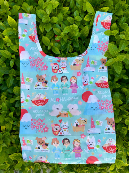 EDEN SMALL TOTE ALOHA JAPAN MINT