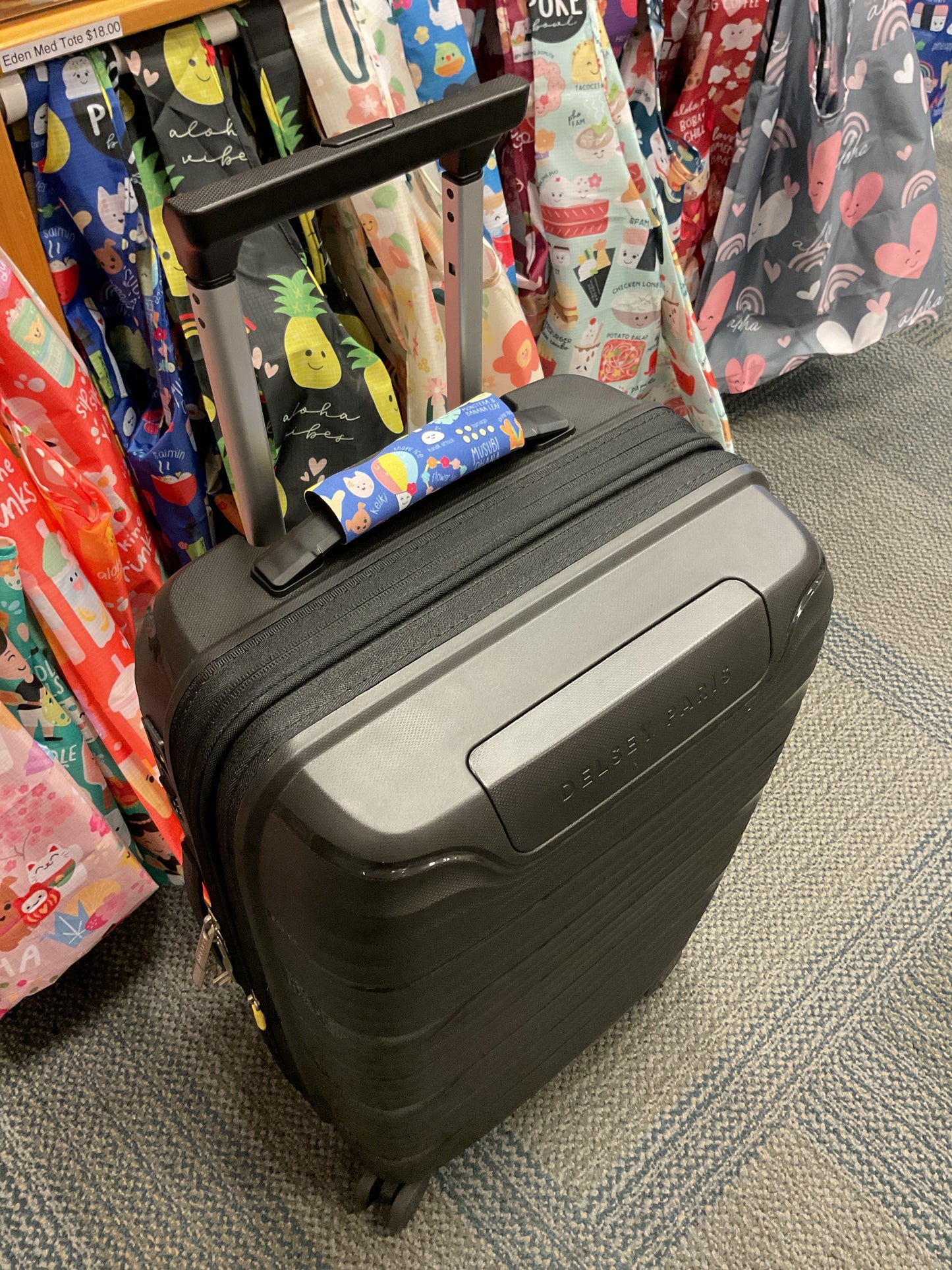 EDEN LUGGAGE WRAP HEART OF EDEN ICONS BLUE