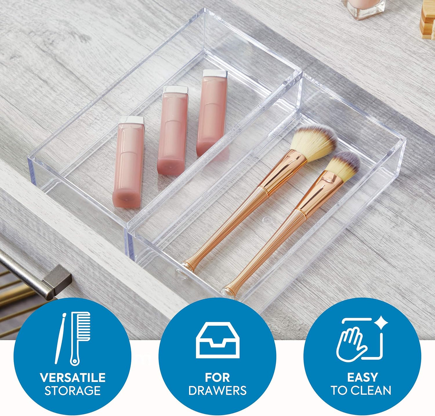 CLARITY DRAWER ORGANIZER 4x8x2