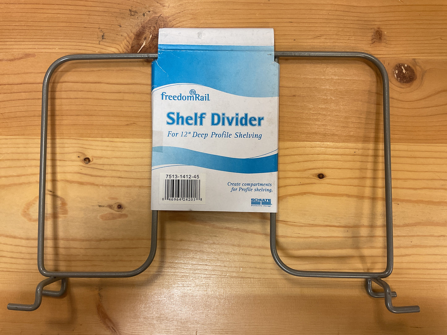 12" VENTILATED SHELF DIVIDER NKL