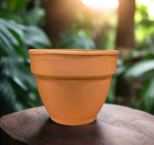 TERRACOTTA BELL POT 4.3"
