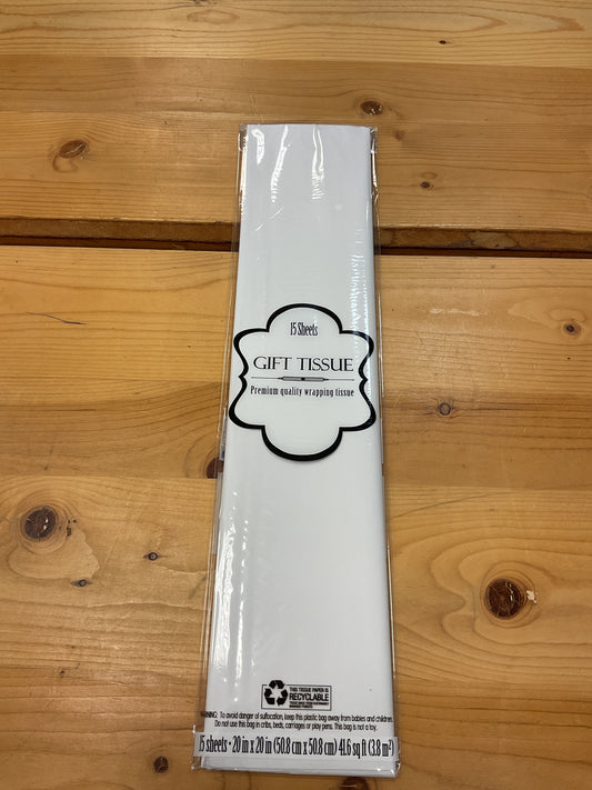TISSUE PAPER WHITE