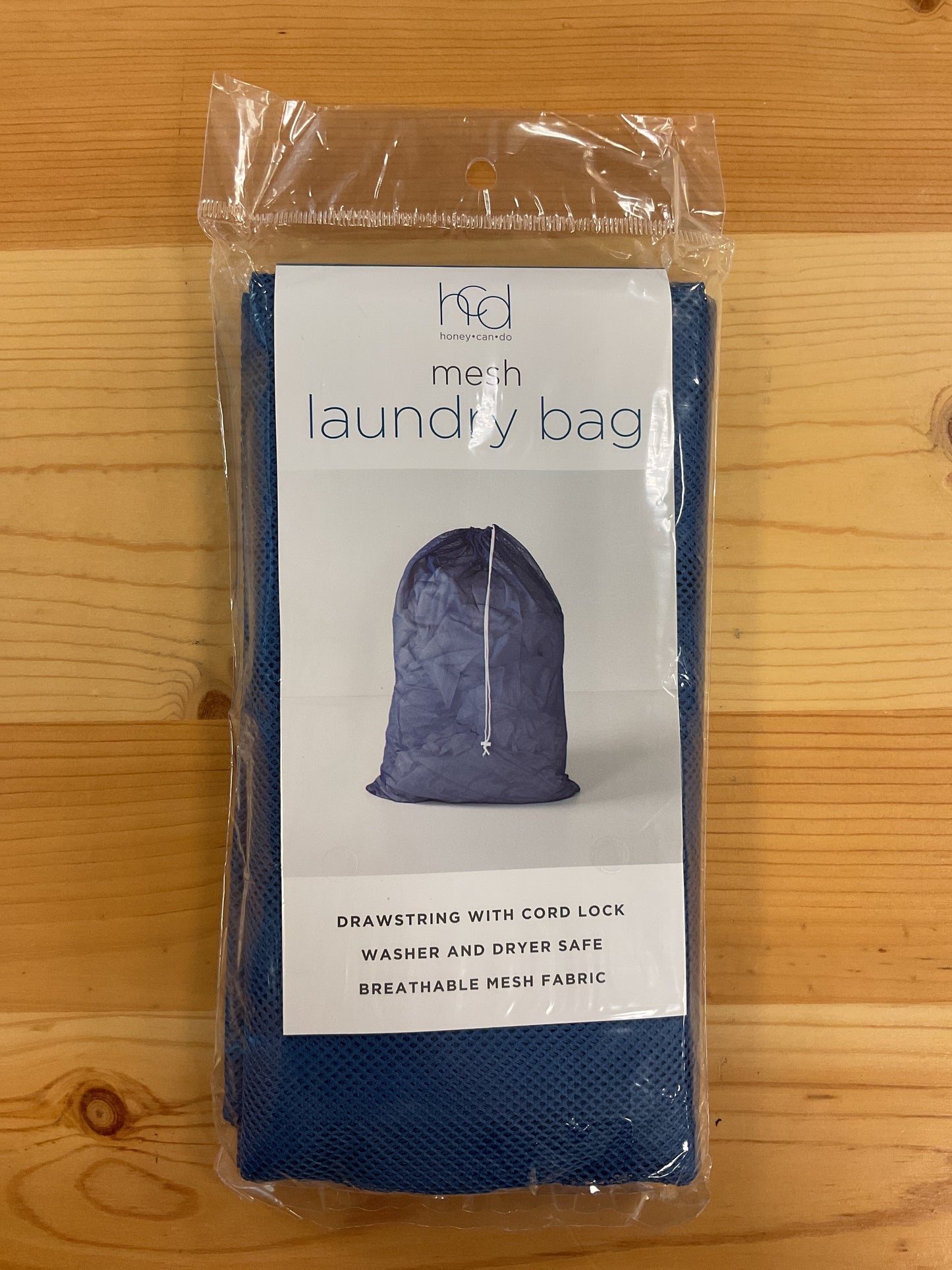 HCD MESH LAUNDRY BAG BLUE