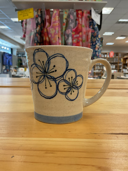 BLUE FLOWER MUG