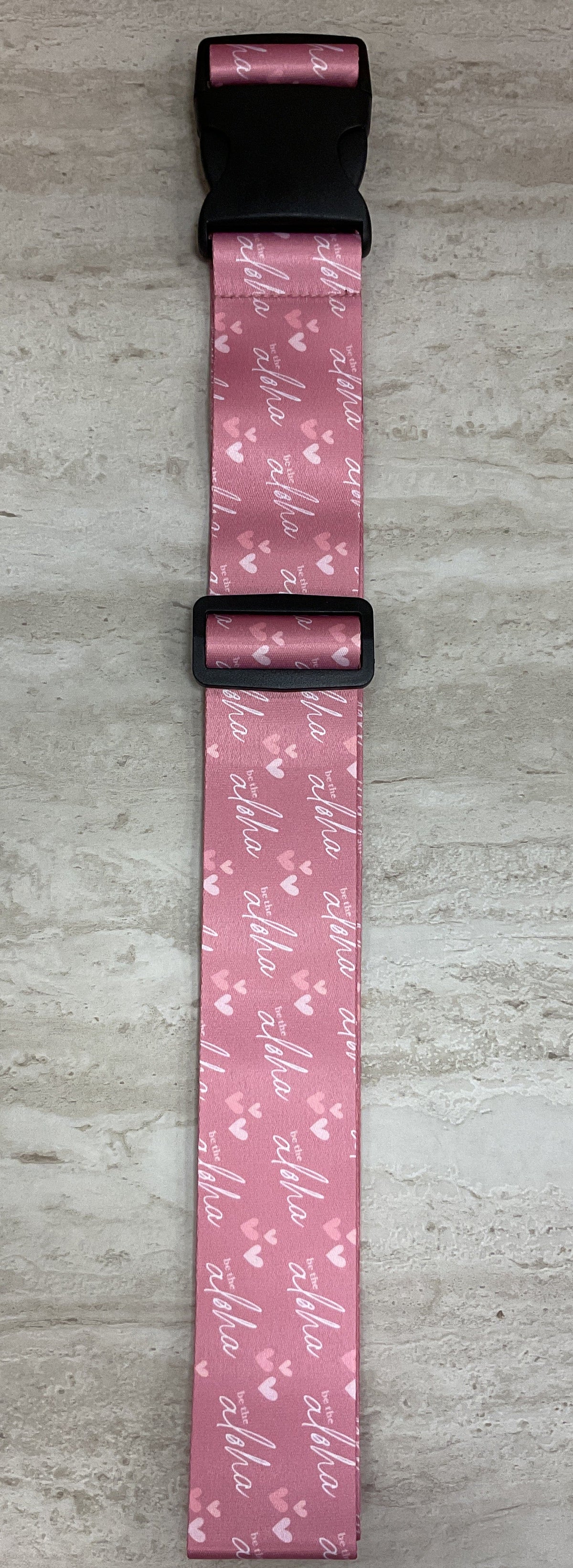 EDEN LUGGAGE STRAP BE THE ALOHA SCRIPT