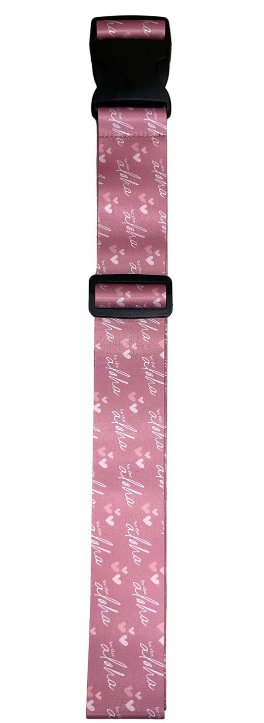 EDEN LUGGAGE STRAP BE THE ALOHA SCRIPT
