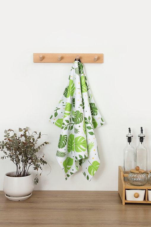 RHB ALOHA GREEN DISH TOWEL