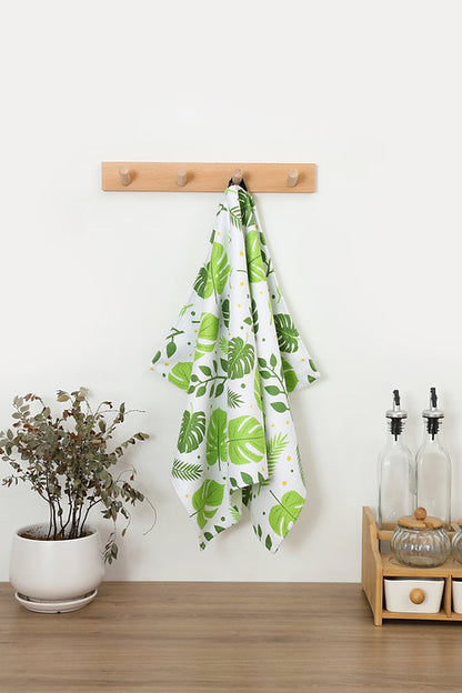 RHB ALOHA GREEN DISH TOWEL