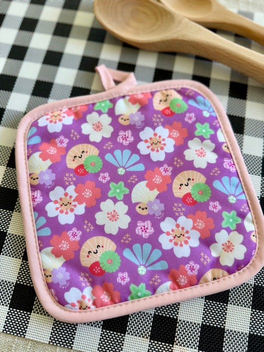 EDEN POT HOLDER CUTE LIL FUKUOKA LAVENDER