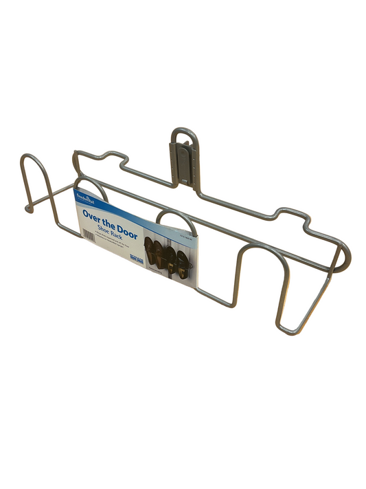 OVERDOOR SHOE RACK NICKEL