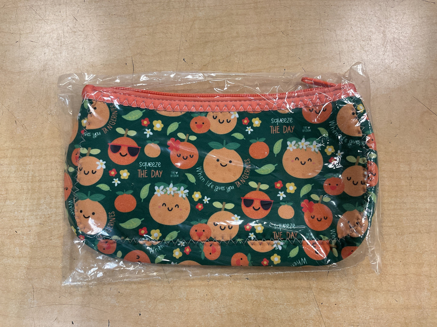 EDEN CANOE POUCH TANGERINES