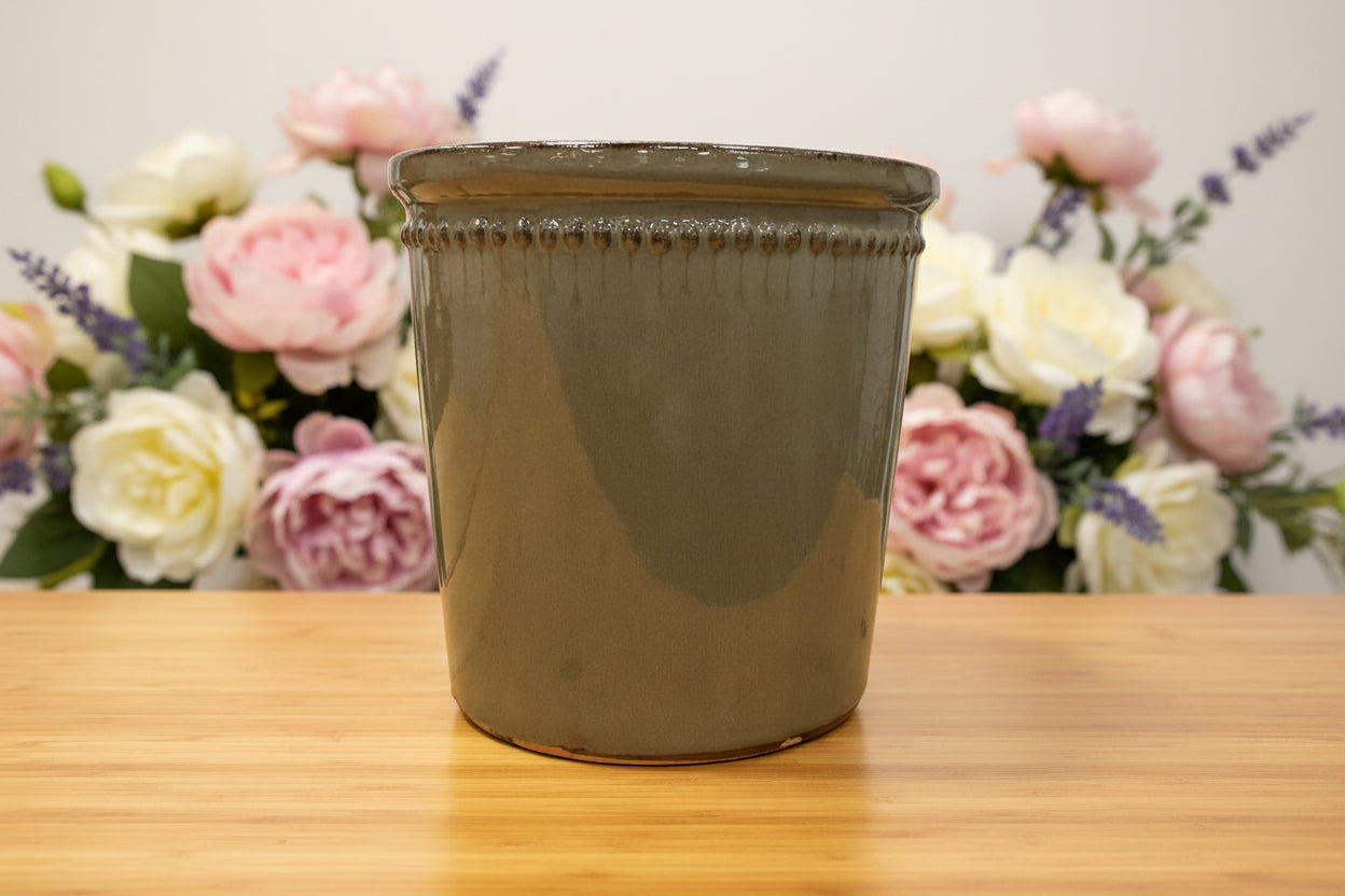 FLOWERPOT GREY XL