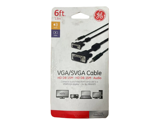 VGA/SVGA CABLE 6FT