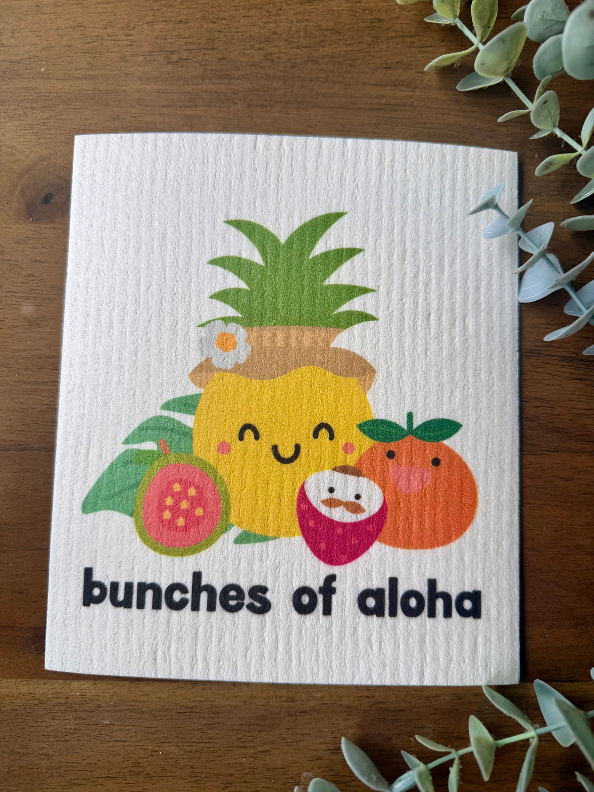 EDEN SWEDISH DISHCLOTH BUNCHES OF ALOHA
