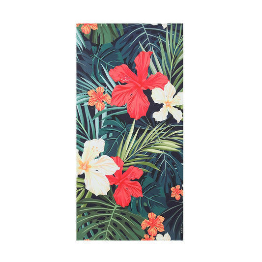 RHB BATH TOWEL  HIBISCUS FLOWERS
