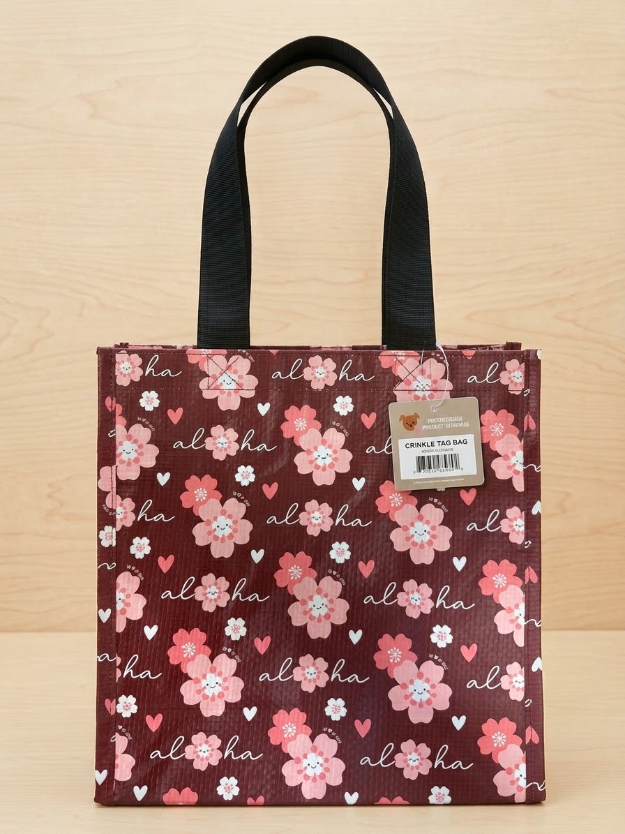 EDEN CRINKLE GIFT BAG ALOHA SAKURA WINE