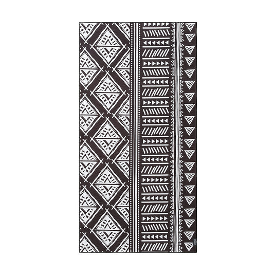 RHB BEACH TOWEL BLACK TRIBAL
