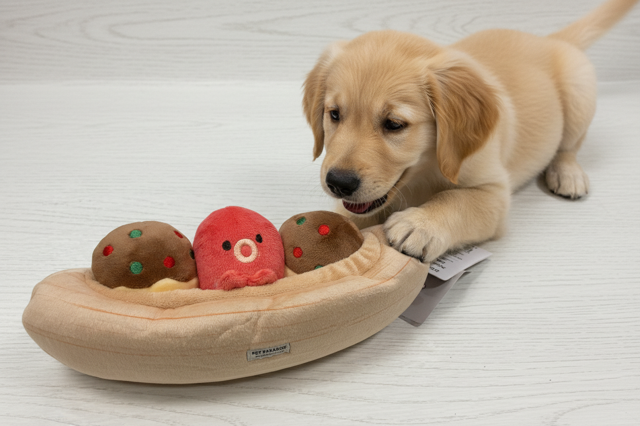 DOG TOY TAKOYAKI